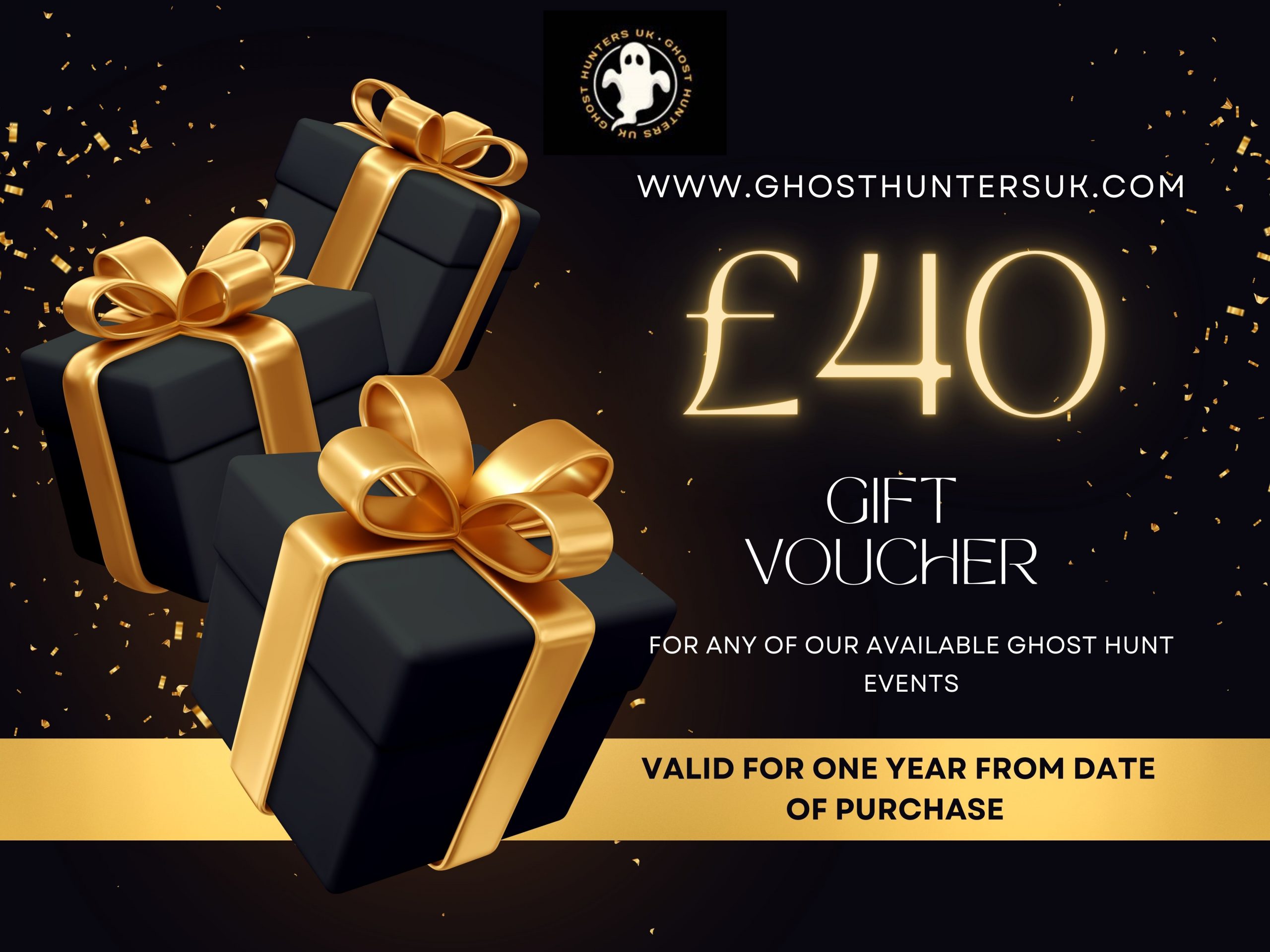 £40 Ghost Hunting Gift Voucher